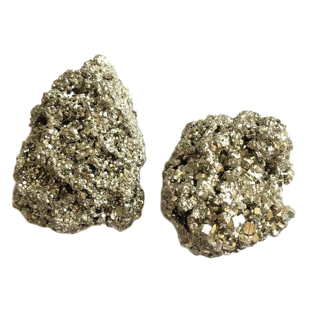 Home Decor Y2K - Natural Pyrite Rough Stones Quartz Crystals