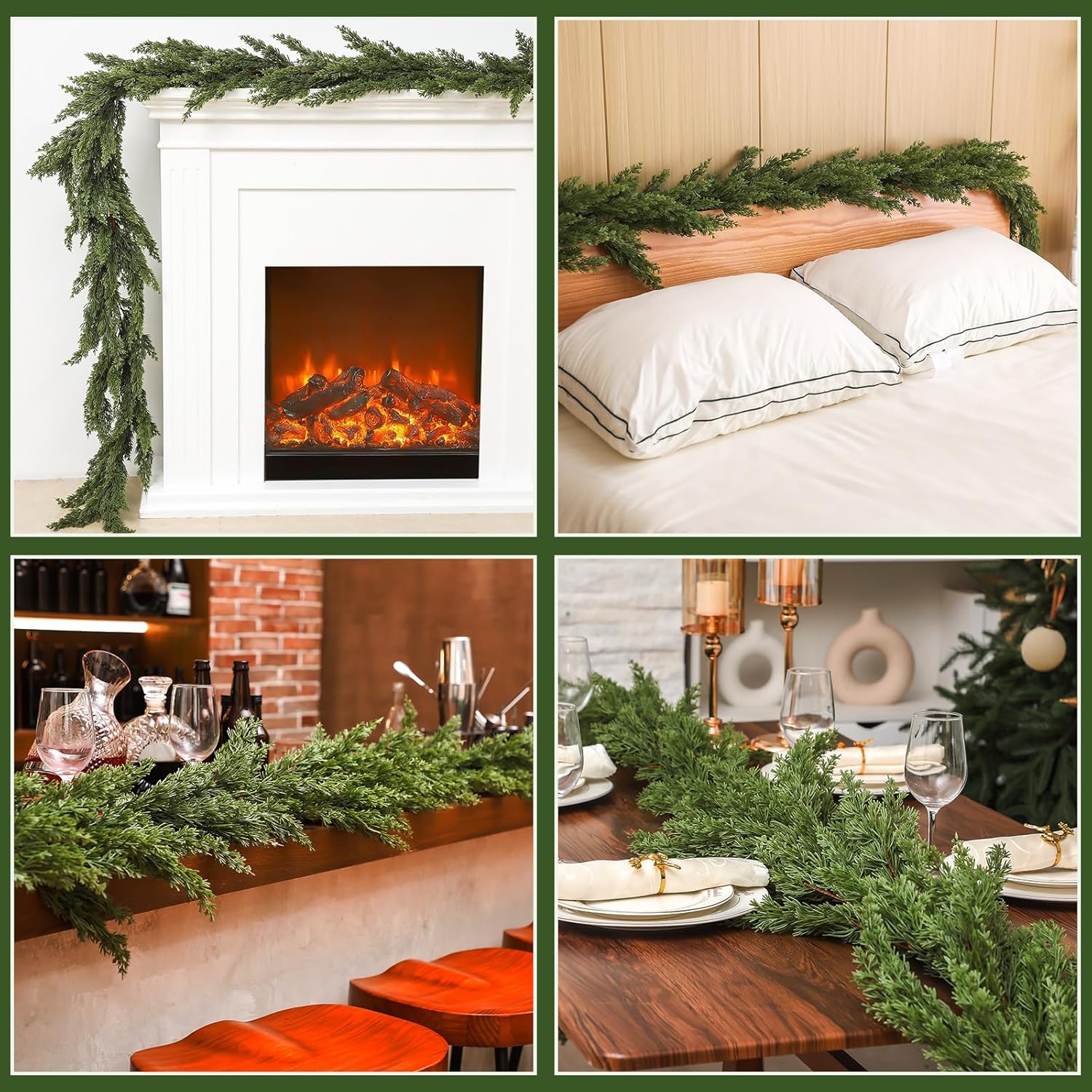 Artificial Plants Christmas Tr - Rattan Plant Basket ulasan dan harga