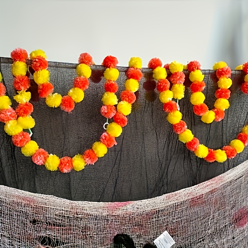 1pcs Marigold Garland for Deco - Home Decor Indonesia ulasan dan harga