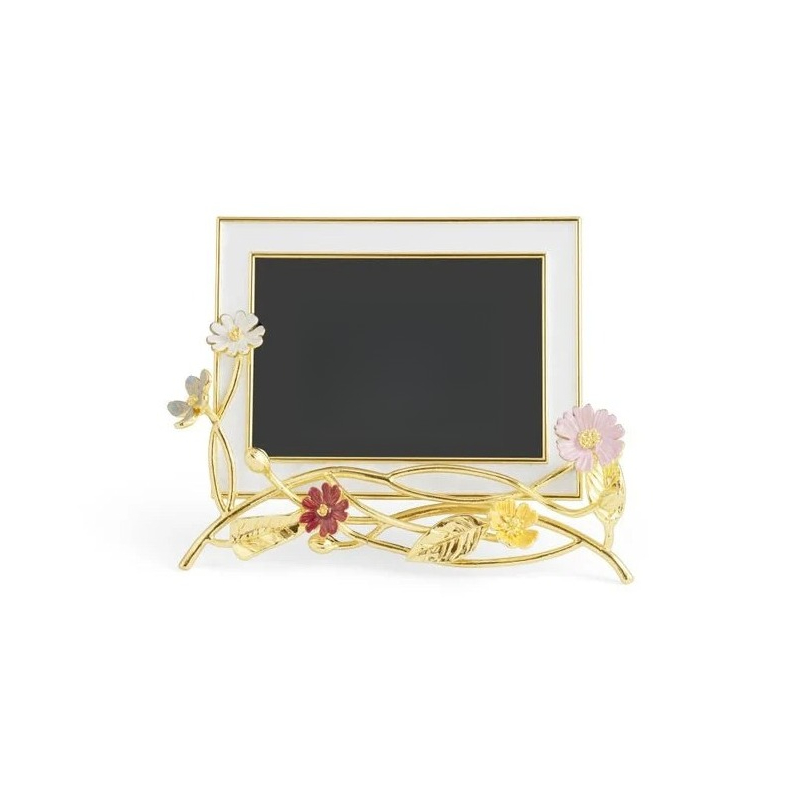 Wild flower painting shelf dec - Bamboo Photo Frame ulasan dan harga