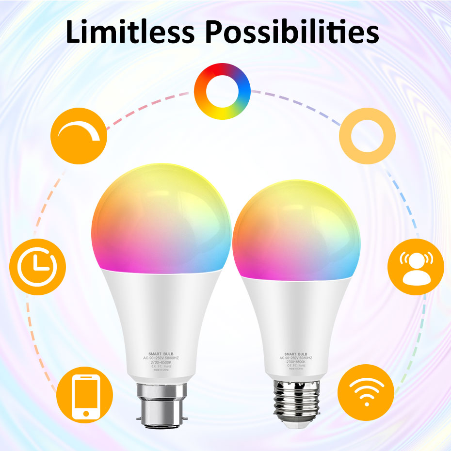 Zigbee Smart LED Light Bulb 15 - Home Decor Free App ulasan dan harga