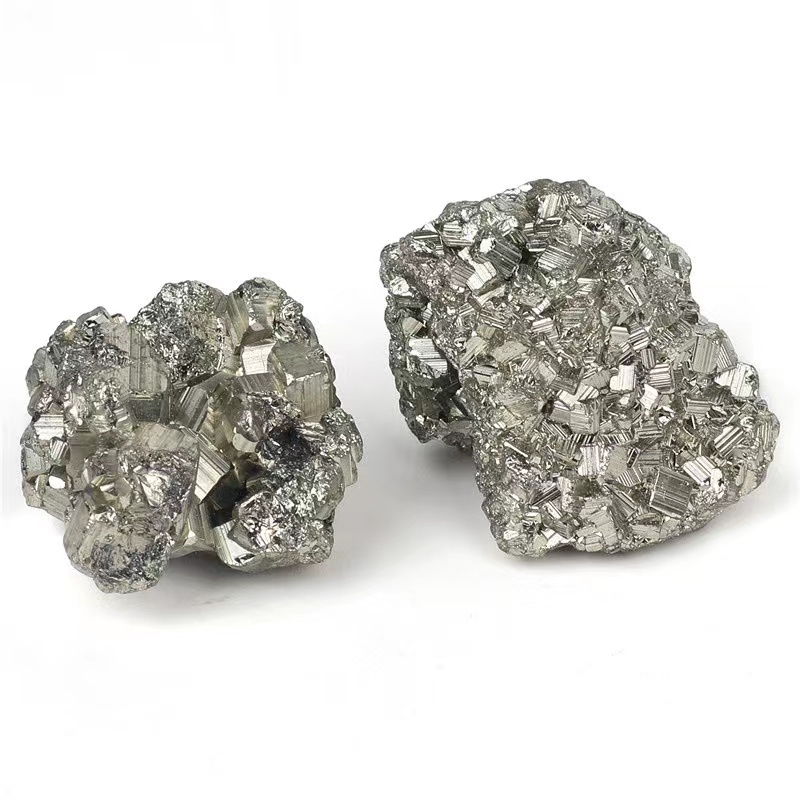 Natural Pyrite Rough Stones Qu - Home Decor Y2K ulasan dan harga