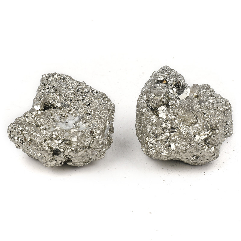 Natural Pyrite Rough Stones Qu - Home Decor Y2K ulasan dan harga