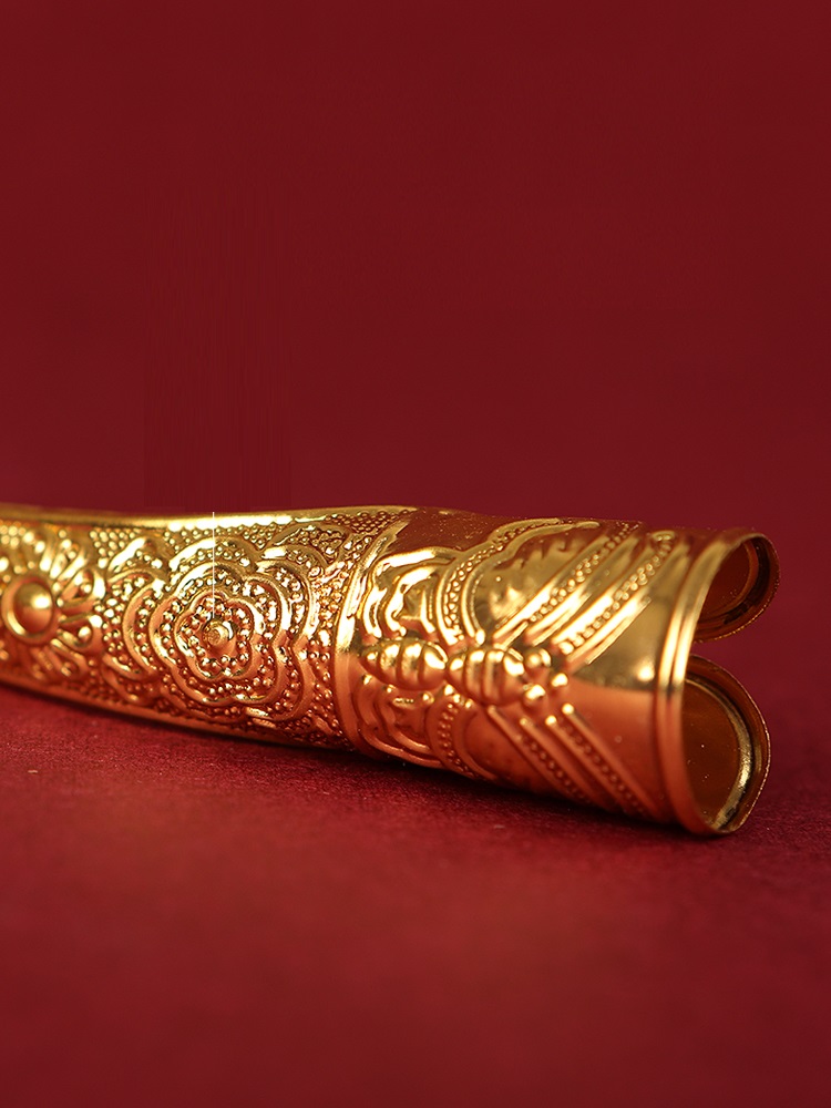 Chinese Golden Long Nails Cust - Home Decor Indonesia ulasan dan harga