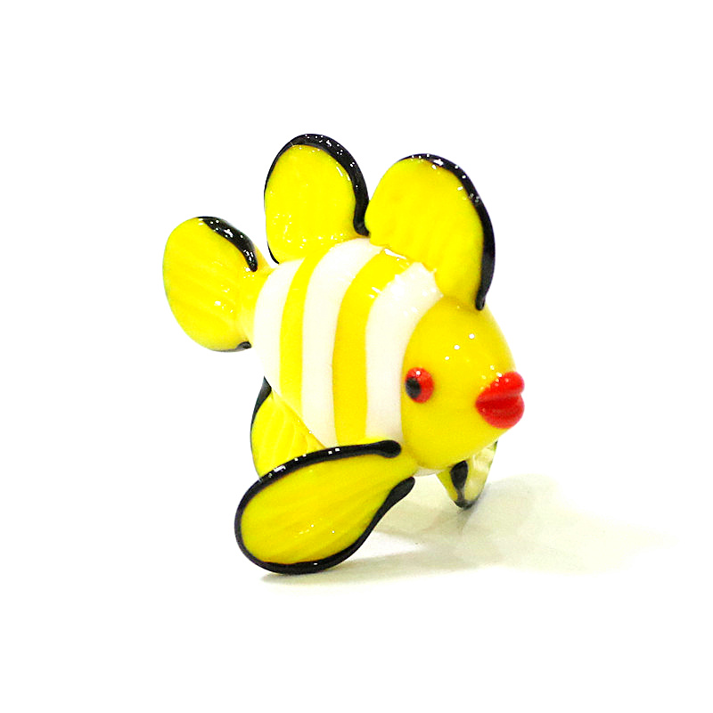 Murano Glass Clown Fish Small  - Home Decor Za ulasan dan harga